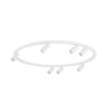 Nowoczesna lampa sufitowa biały minimalistyczny plafon FOURTY ROUND VII WHITE 11945 Nowodvorski Lighting 